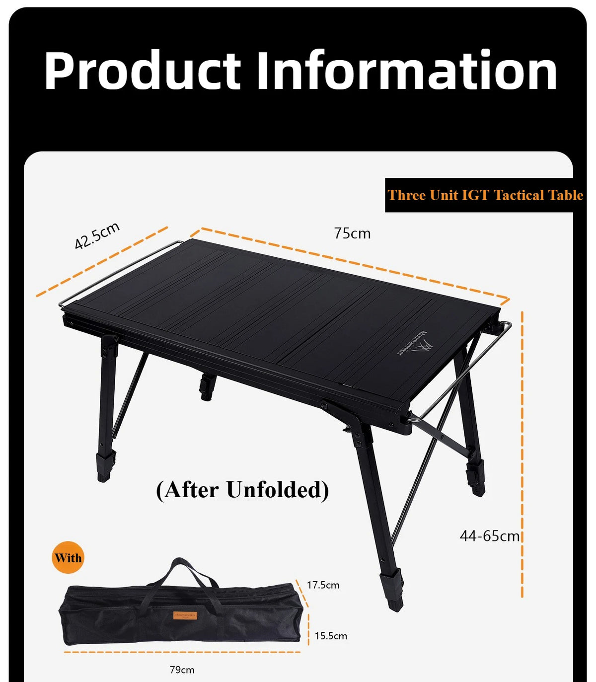 Mountainhiker Camping Folding Lift Removable Multi Unit IGT Table Gas Stove Portable Camp BBQ Grill Table Outdoor Picnic table