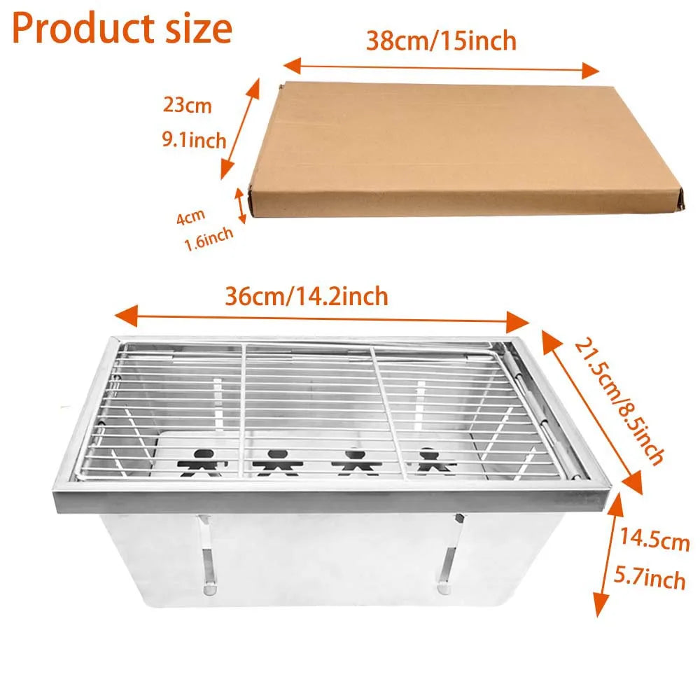 Camping Folding Removable IGT Wood Table Gas Stove Portable Lightweight Camp BBQ Grill Table Outdoor Picnic Fishing Table